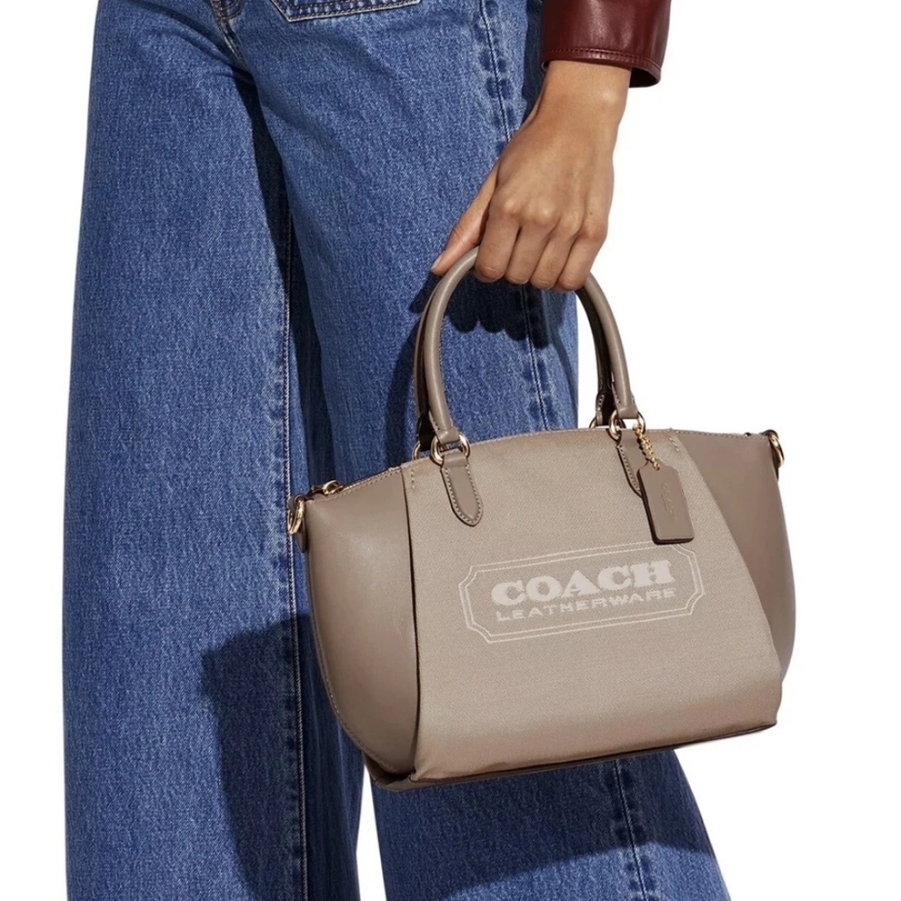 COACH BADGE ELISE SATCHEL  BAG NWOT - Picture 3 of 14